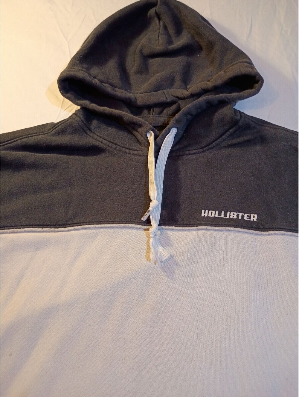 Hollister Khalid Collection Two-Tone Pullover Hoodie Medium